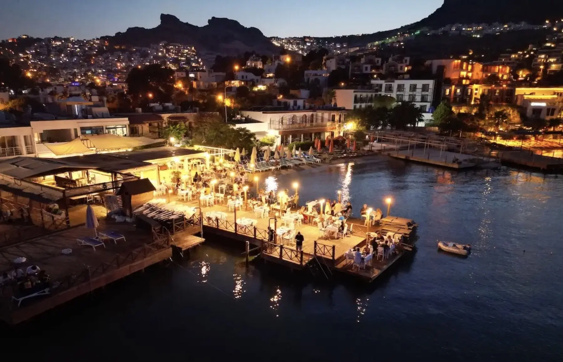 Yalikavak night view